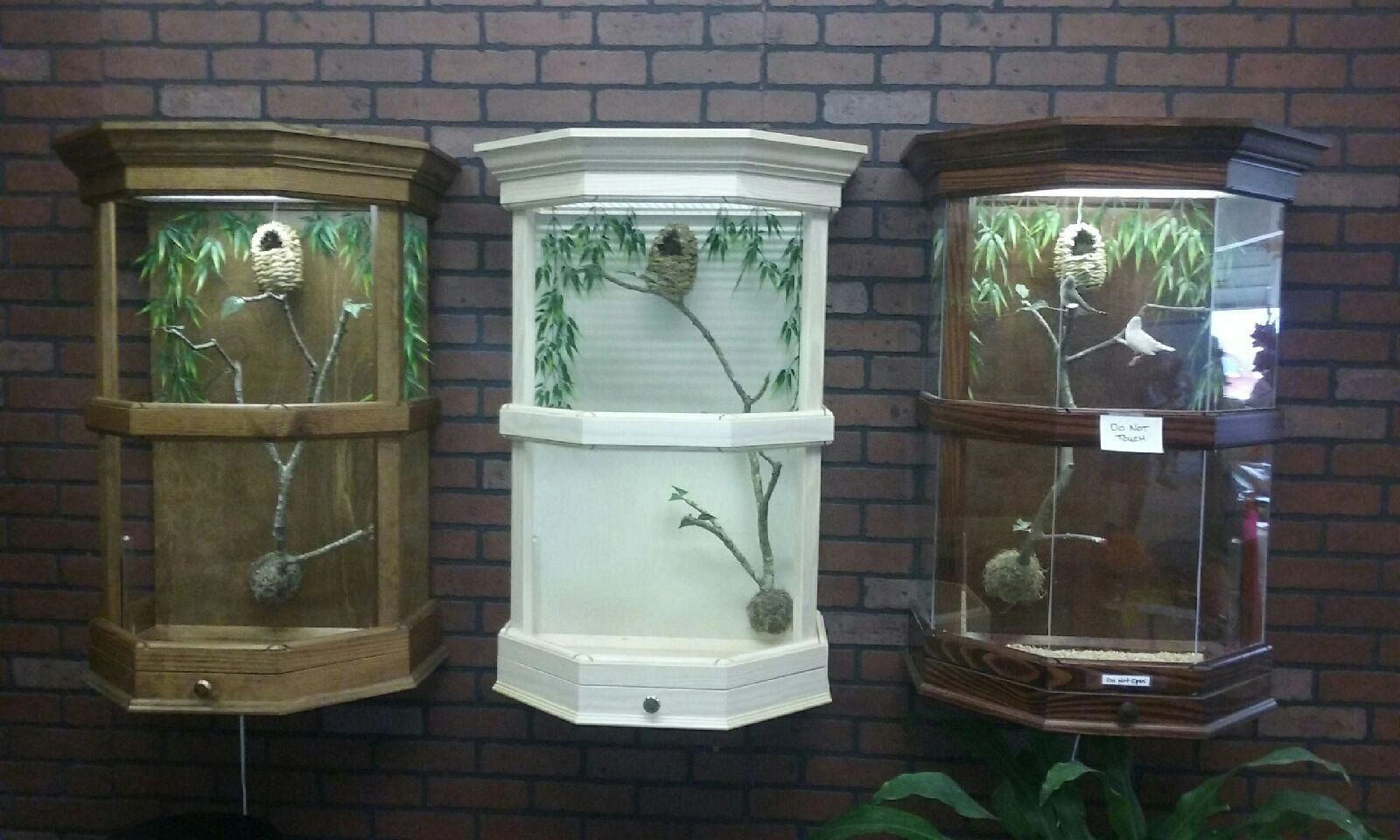 SR Bird Aviaries Bird Aviary Furniture, Wall Hanging Aviary