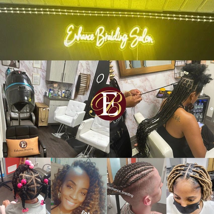 Enhance Braiding Salon - Braided Hairstyles - Orlando, Florida