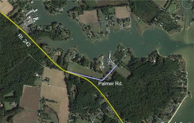 Map of the land route to Cather Marine from most popular roads and landmarks.