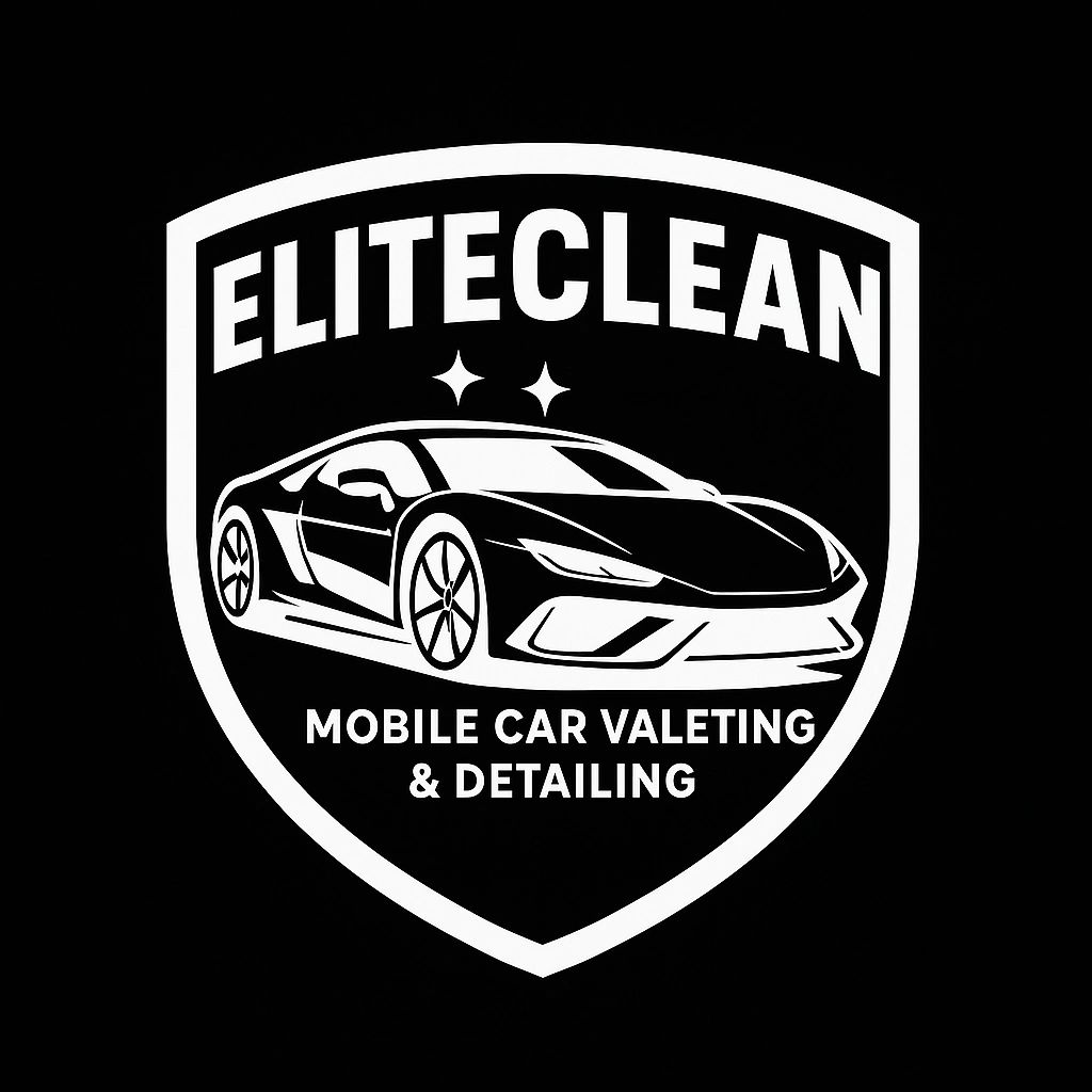Logo for EliteClean mobile car valeting and detailing service.