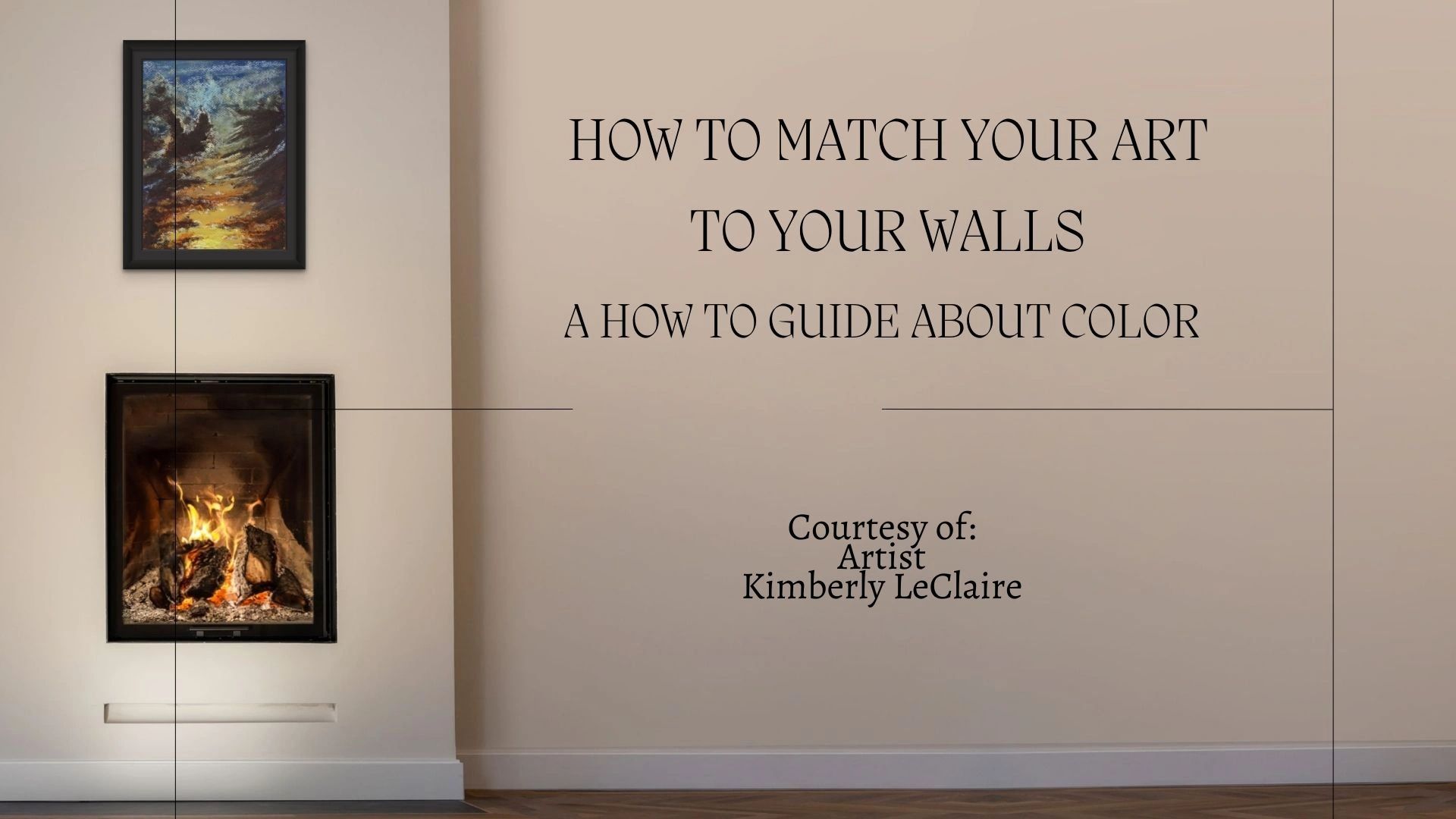Free guide match art to your wall color