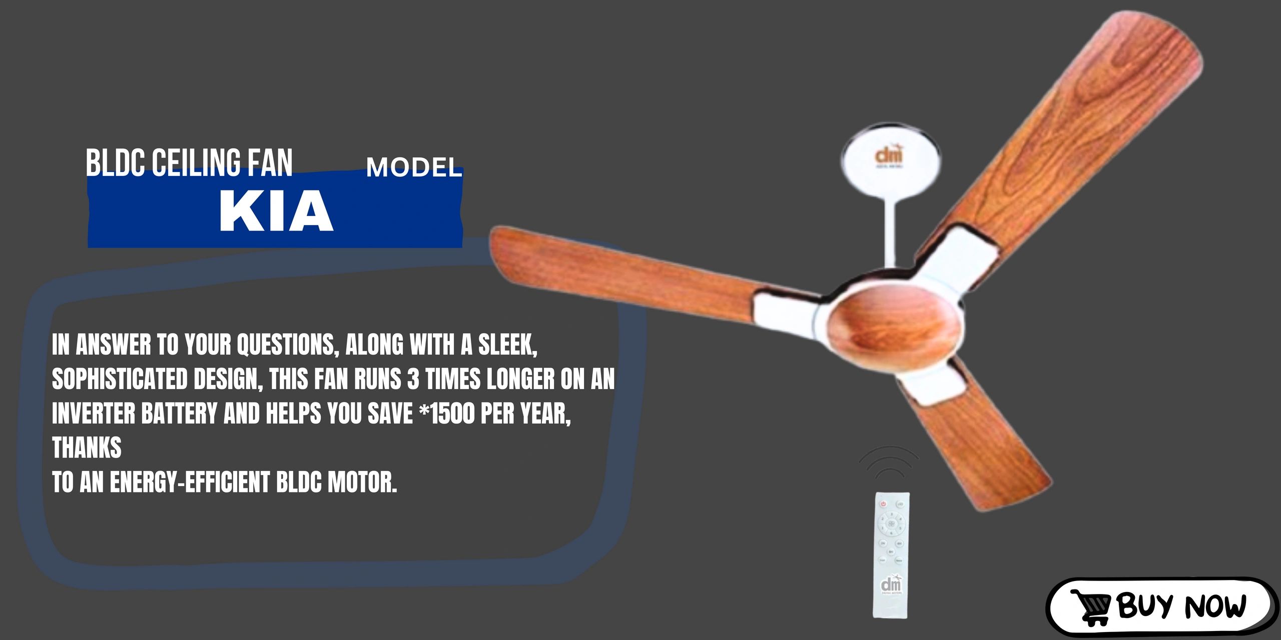 BLDC Fan Manufacturer
Digital Motors
high quality ceiling fan