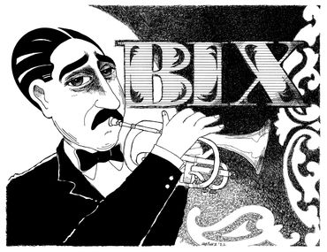 Bix Beiderbecke Illustration
