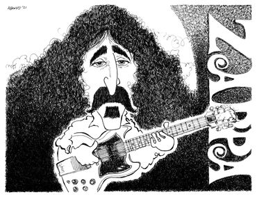 Frank Zappa Illutration