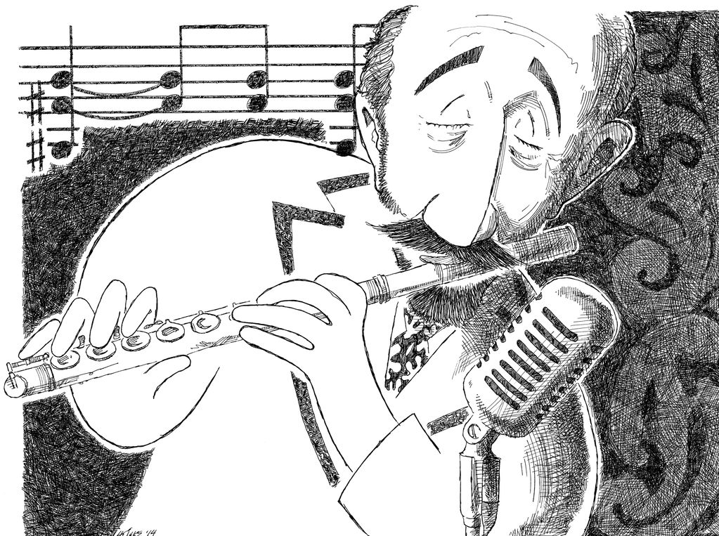 Herbie Mann Illustration