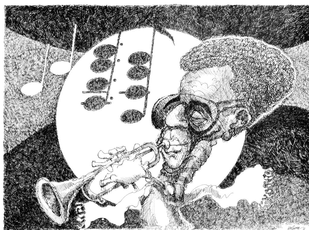 Miles Davis illustration
