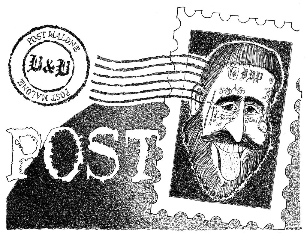Post Malone illustration