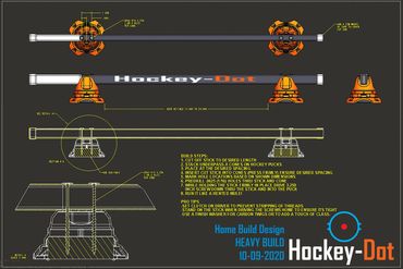 Hockey-Dot Heavy Build