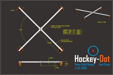 Hockey-Dot Iron Cross