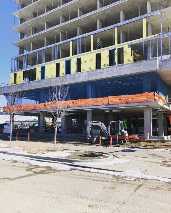Skip Pad Construction @ Alt Hotel in University District