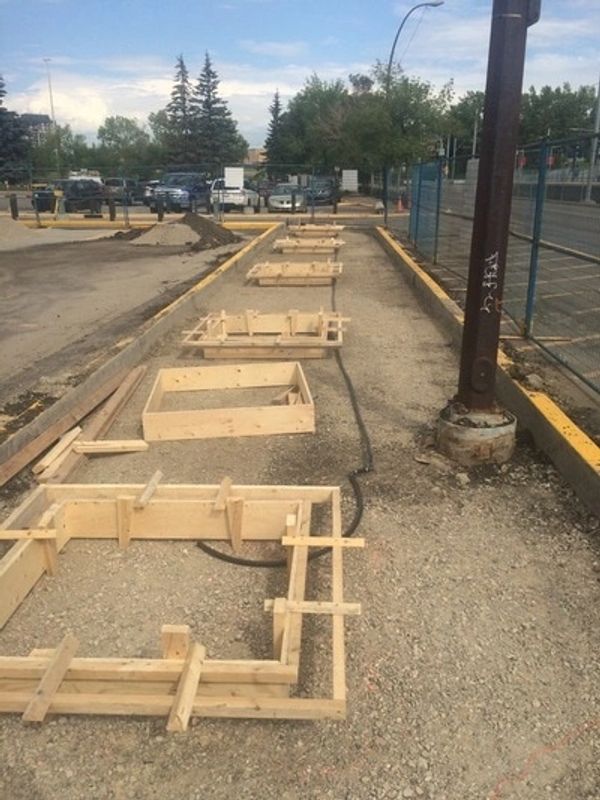 Prep for Paver and Tree Install @ SAIT