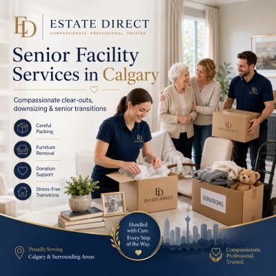 Estate Direct Services over 60 Senior Facilities in Calgary Alberta.