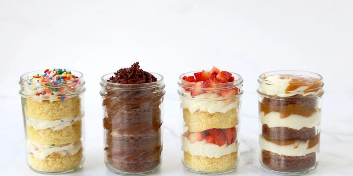 cake jars, goldbelly, lasweetz, cupcake jars