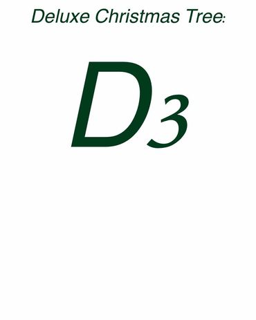 Title card - Deluxe Christmas Tree 3.