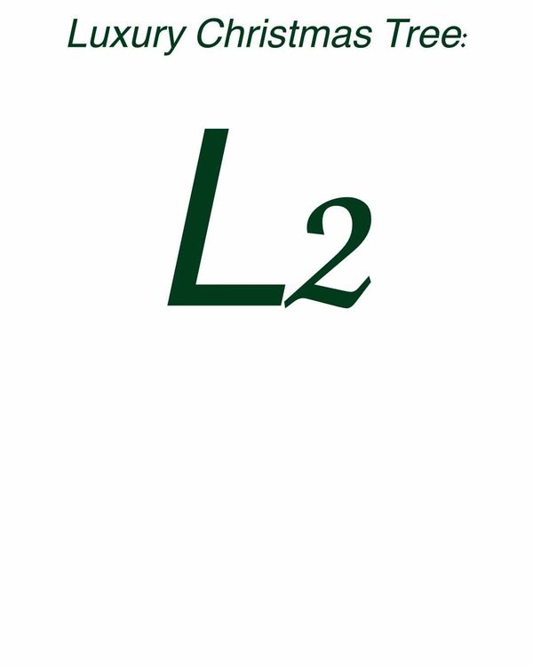 Title card - luxury Christmas Tree 2.