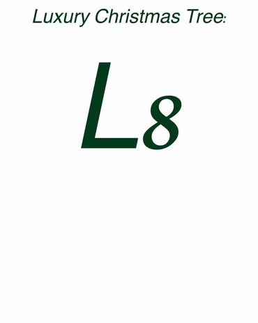 Title card - luxury Christmas Tree 8.