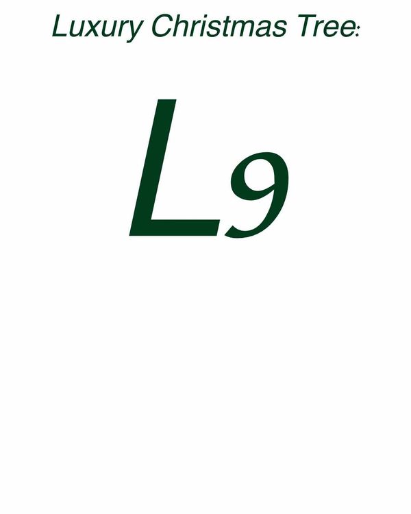 Title card - luxury Christmas Tree 9.