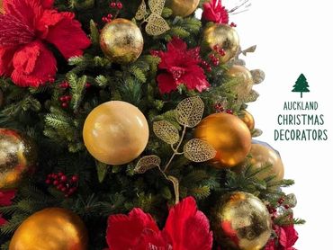 Giant bespoke Christmas baubles and luxury decorations.