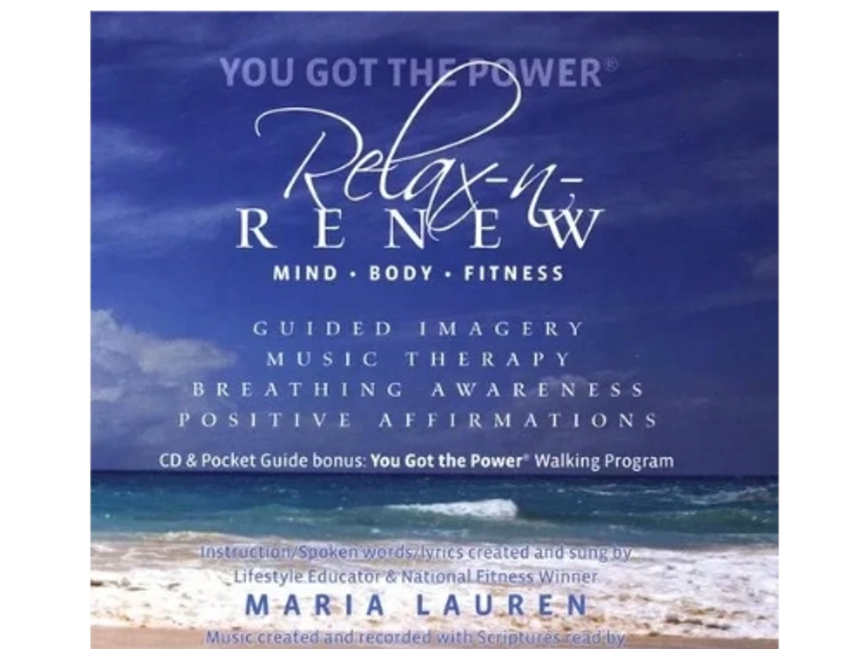 Relaxing meditations/positive imagery for your better wellness and stress relief can be downloaded. 