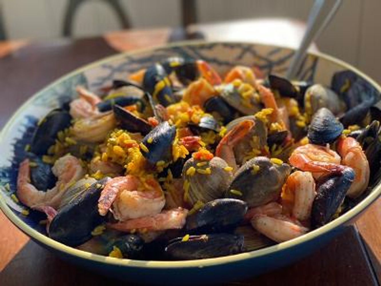 Seafood Paella
