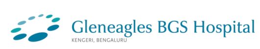 Logo of Gleneagles BGS Hospital in Bengaluru.