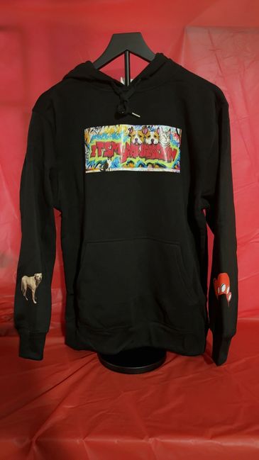 Available in a medium and large