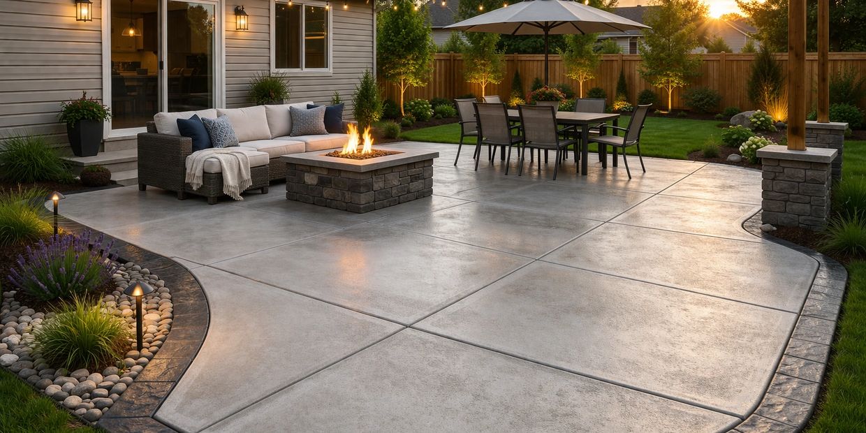 High-strength 4500 PSI concrete contractor near me serving Akron, Clarence, Alden, Elma, Western NY.