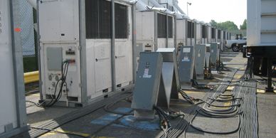 temporary power distribution rentals, cable rental, event power, stage power, generator rentals