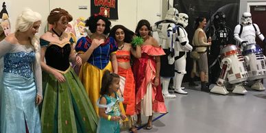Disney
Princess
Star wars
Indy Disney meet
501st