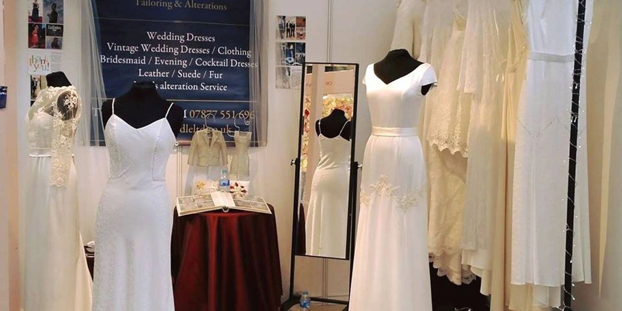 Our bespoke wedding dress collection at The National Wedding Show in London 