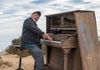 The "Piano Man" - on lookout above Santa Barbara CA