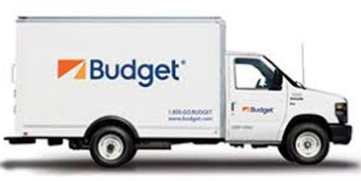 Image of Budget Truck. Norfolk Movers can load and unload Budget Truck. 