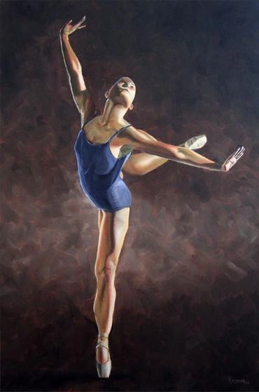 Dancer Study 24" x 36"
