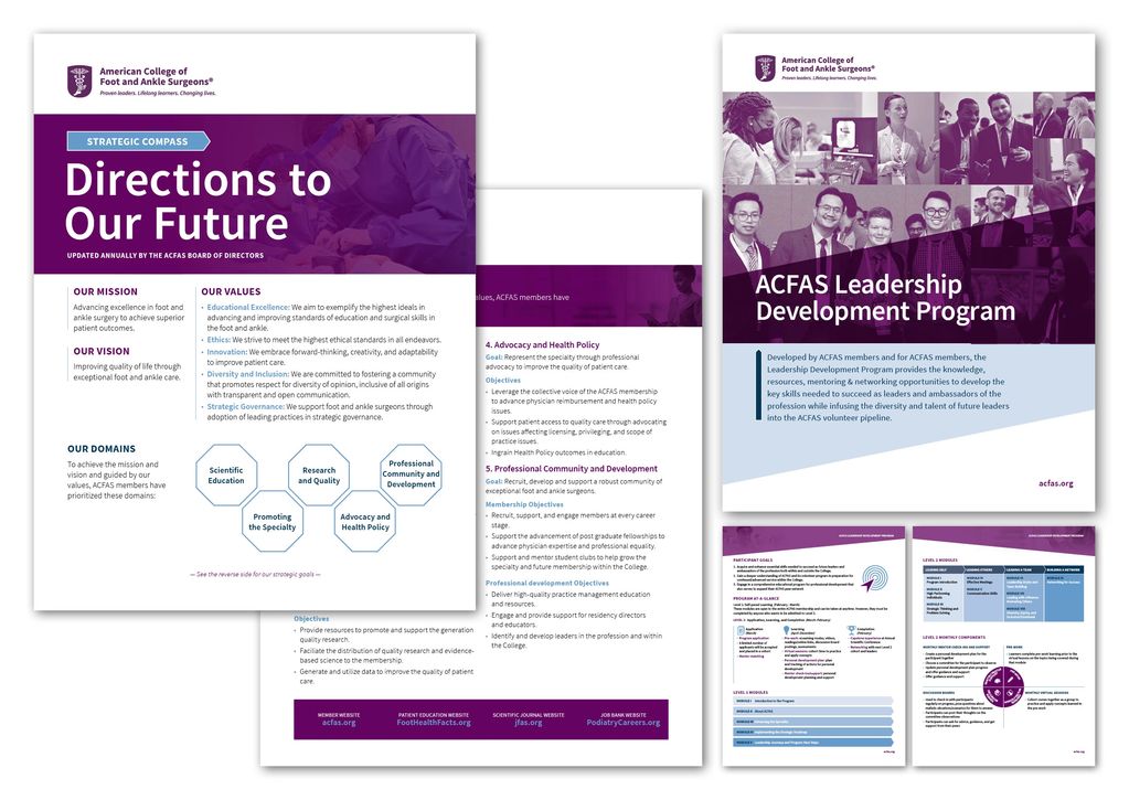 ACFAS Flyer, Brochure, Graphic Design Partner