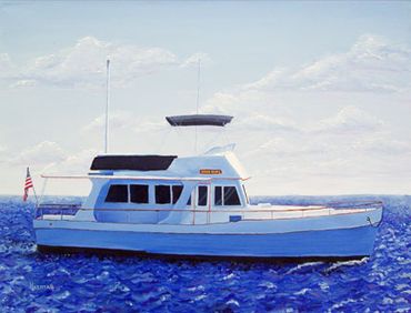 The River Banks 36" x 24"