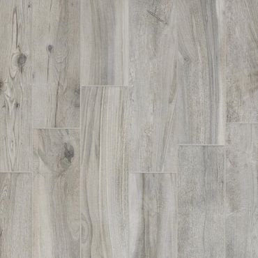 Hard Gray Wood Plank Porcelain Tile