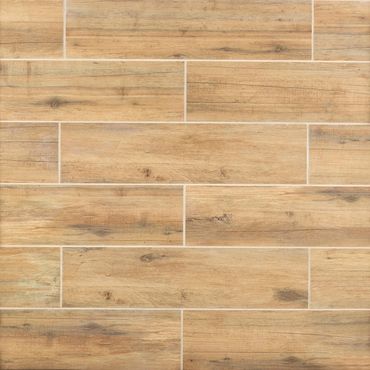 Mansfield Amber II Wood Plank Porcelain Tile