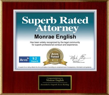Monrae English - Avvo Rating