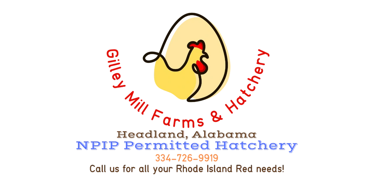 Gilley Mill Farms & Hatchery logo