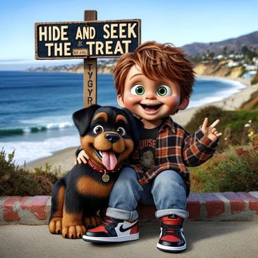 Timmy and Barky McBarkface