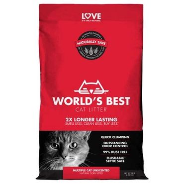 World's Best Cat Litter Longer Lasting