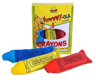 Yeoww! Catnip Crayons