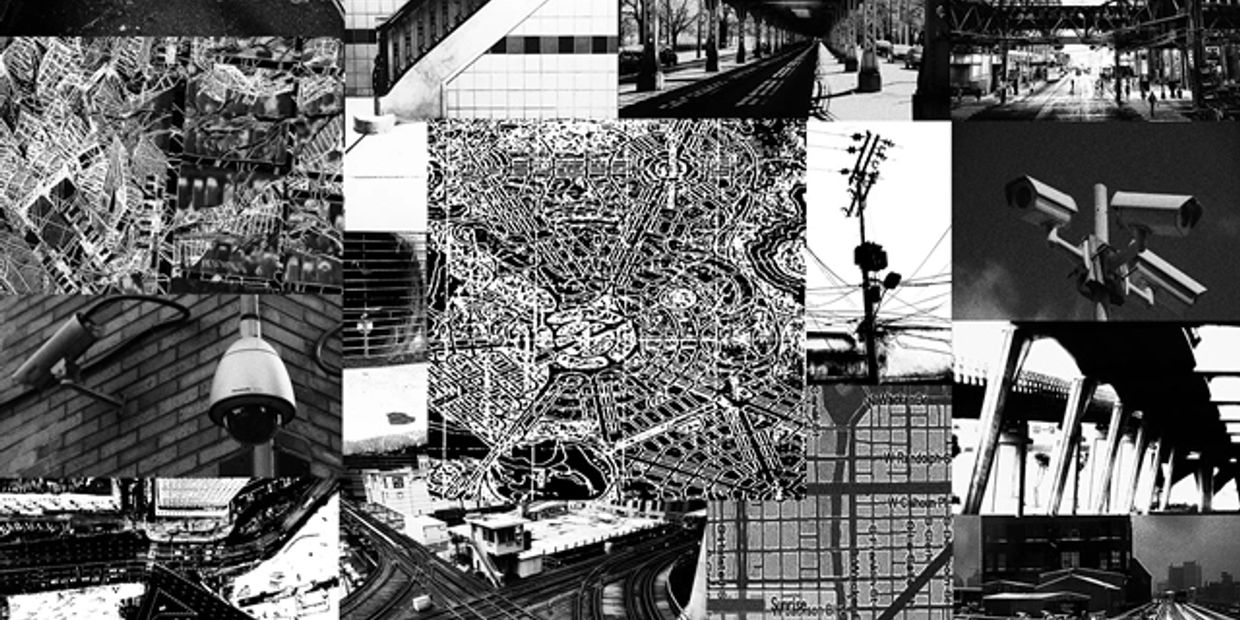 Black and white collage xercise by Mark Solotroff