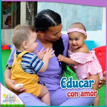 El jardín infantil y guardería El Jardín Encantado cuida de tus hijos con amor y valores