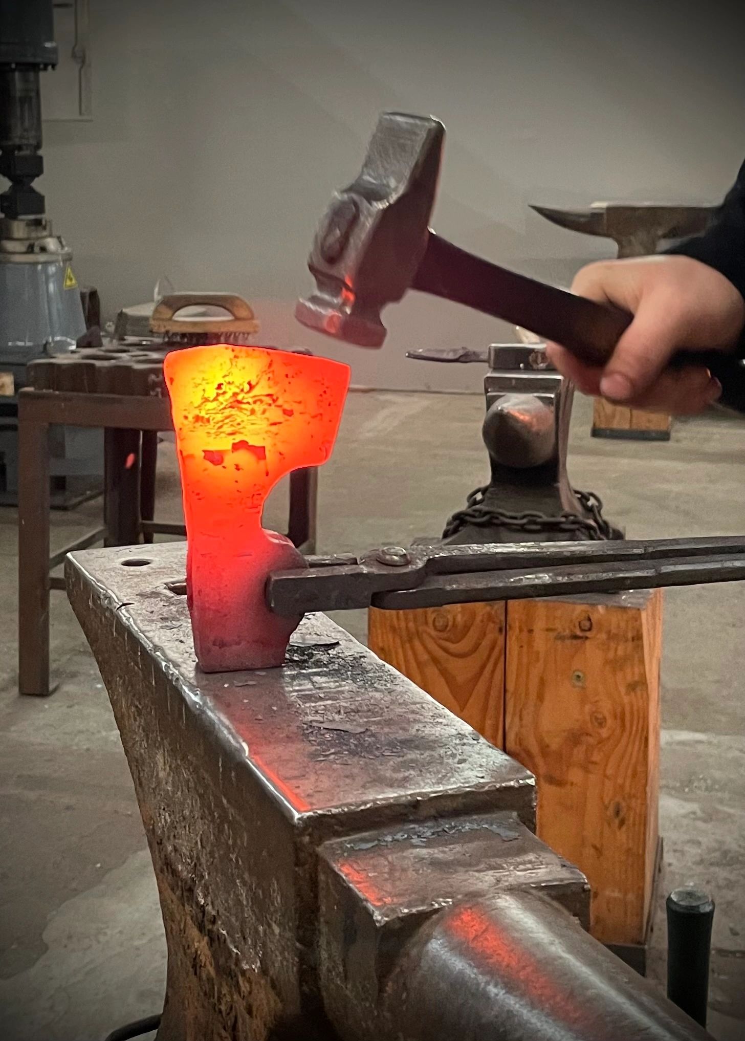 Axe forging