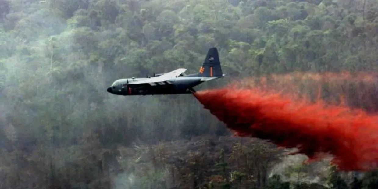 Spraying Agent Orange in Vietnam
