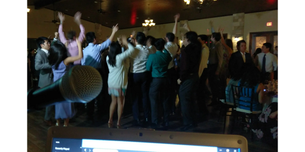 People Dancing at a Wedding