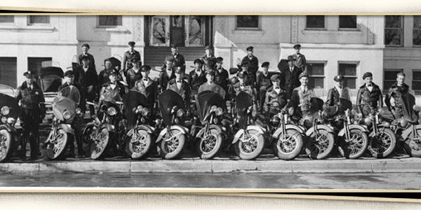 Early Reno Police Department motorcycle unit