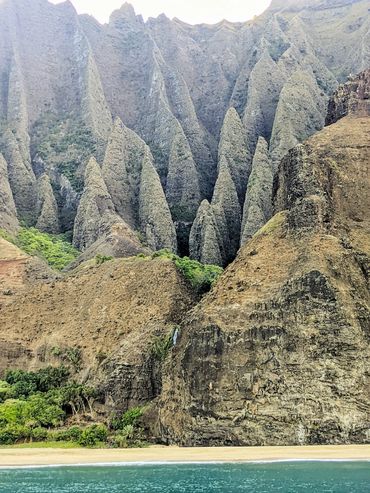 Organs at Napali Coast