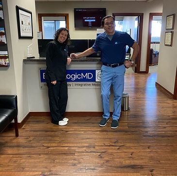 Dr Garcia and Diedra at Columbus, OhioHeadquarters
